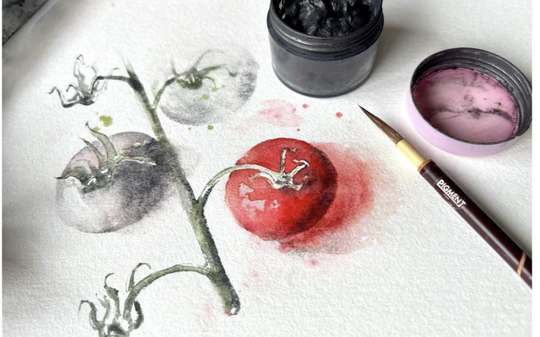 watercolor tutorial Archives - barbara luel