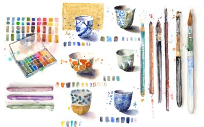 Mixed Media : The Secret to More Playful Sketches
