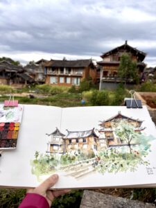 sketchbook in Shuhe