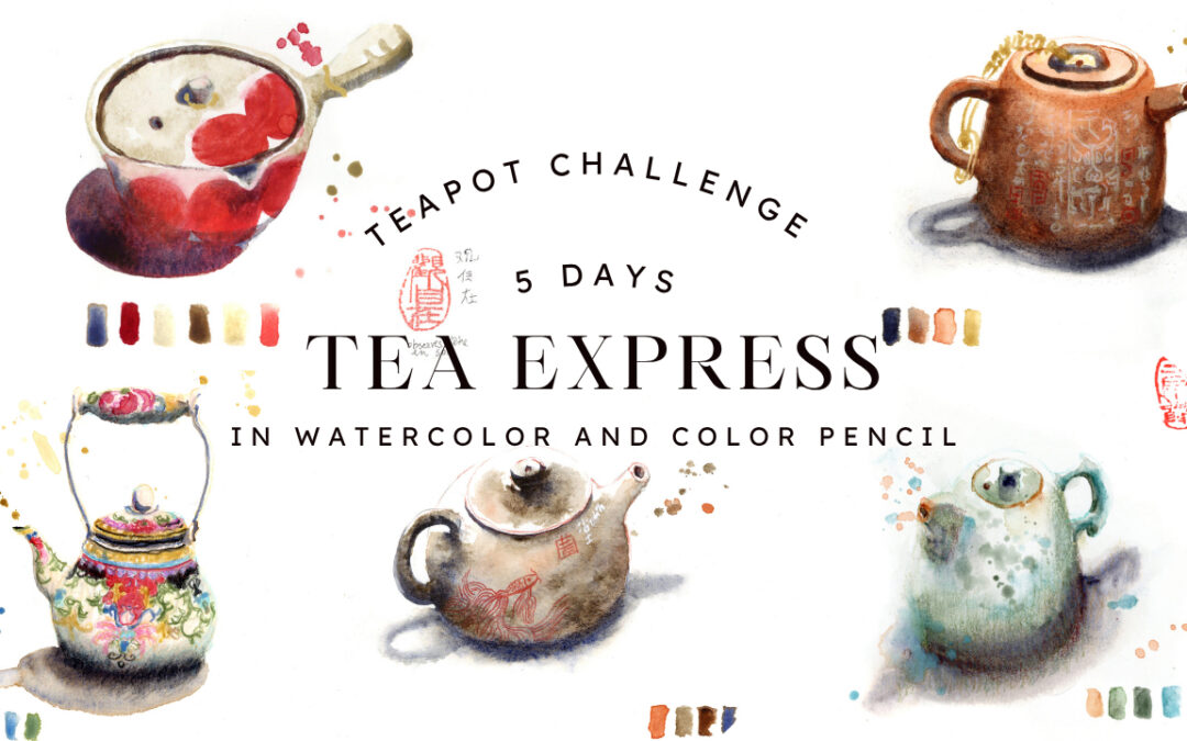 Teapot Sketching Challenge